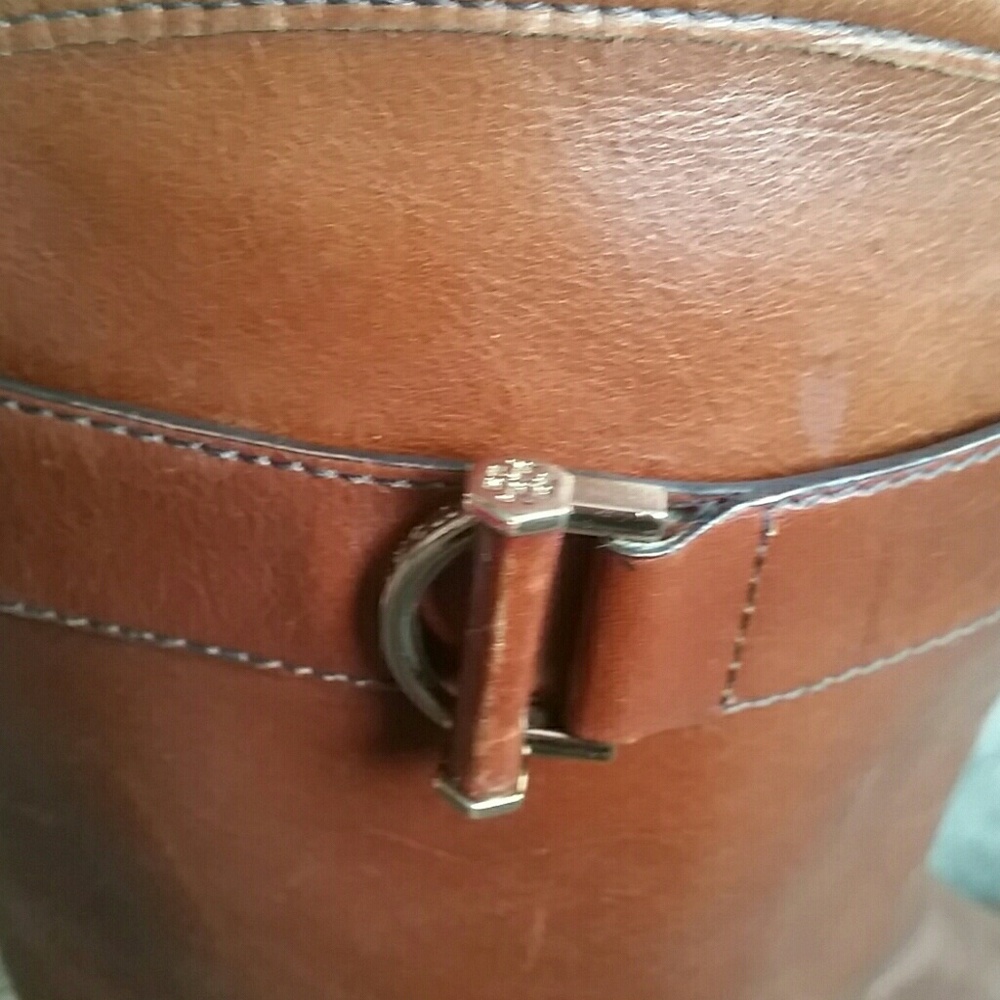 Tory Burch leather  riding  boots - Picture 2 of 8